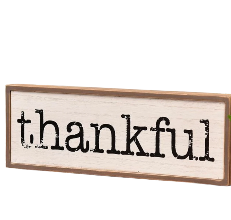 Thankful Wall Decor