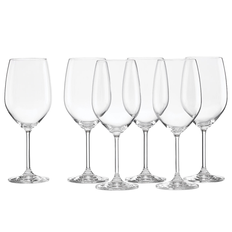 Tuscany White Wine Glasses, Set of 6