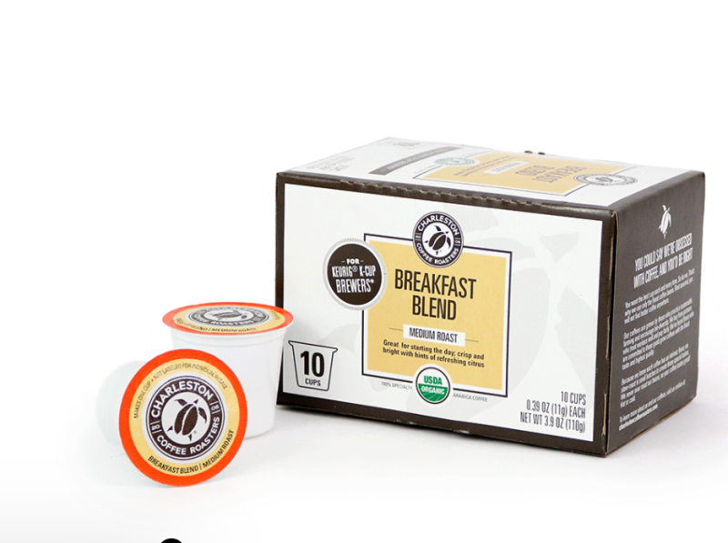 Charleston Coffee Roasters Single Serve Cups