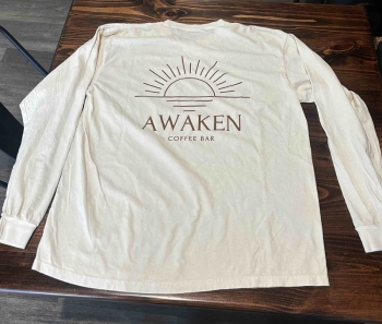 Cream Long Sleeve Shirts
