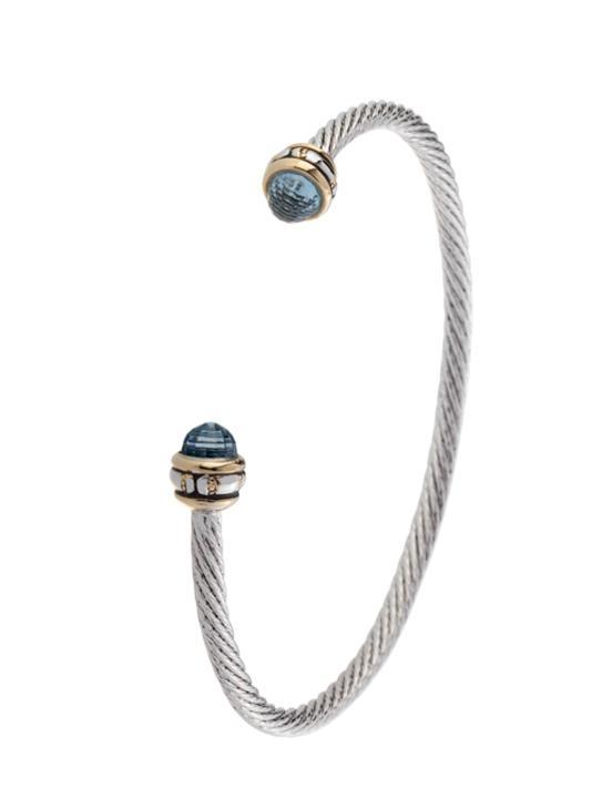 John Medeiros Thin Wire Cuff Bracelet
