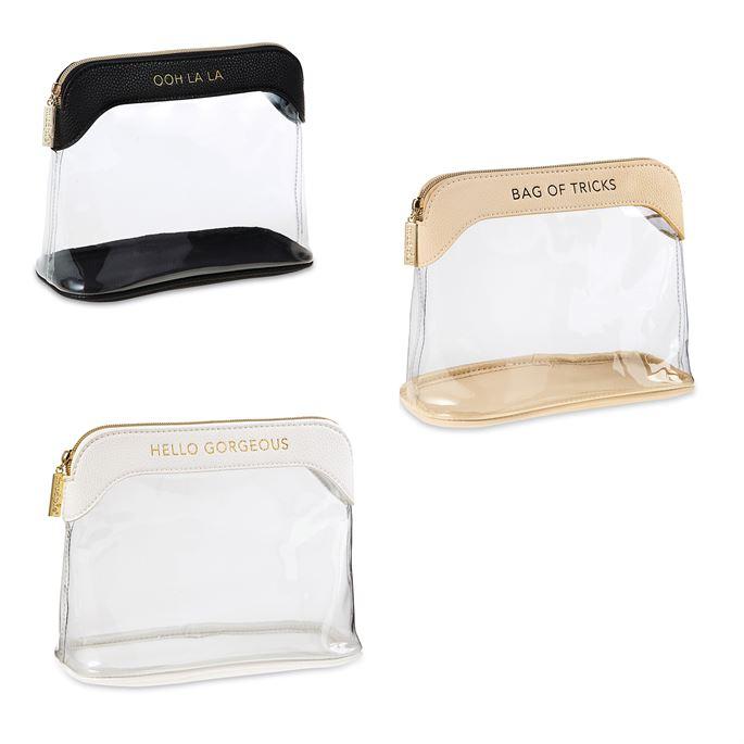 Mudpie Clear Make-Up Bag