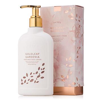 Thymes Goldleaf Gardenia Perfumed Body Cream 270ml/9.25oz