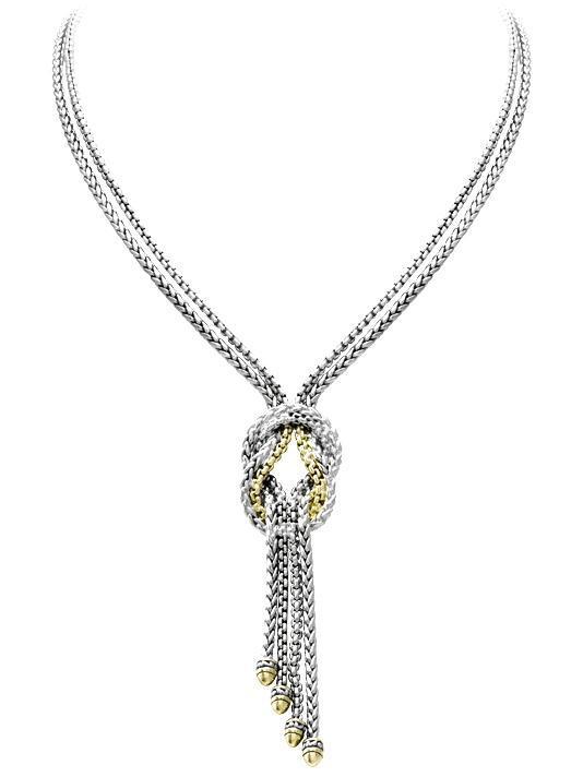 John Medeiros Anvil Knot Necklace