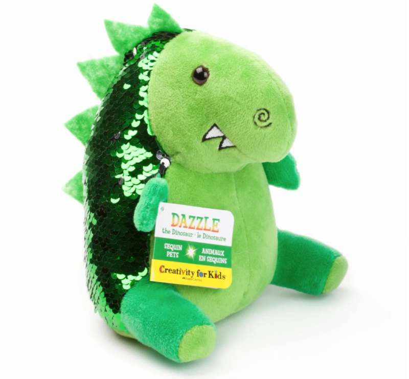Mini Sequin Pet - Dazzle The Dino
