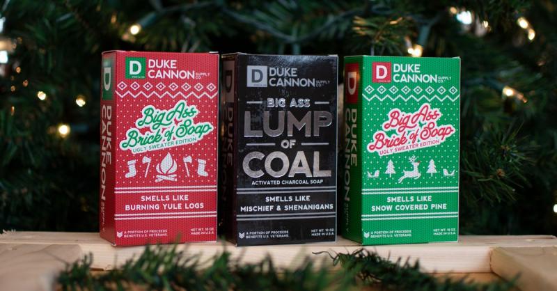 Duke Cannon Holiday Soaps