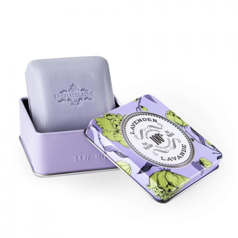 La Chatelaine Lavender Travel Soap 3.5oz