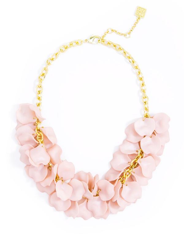 Zenzii Painted Petals Necklace