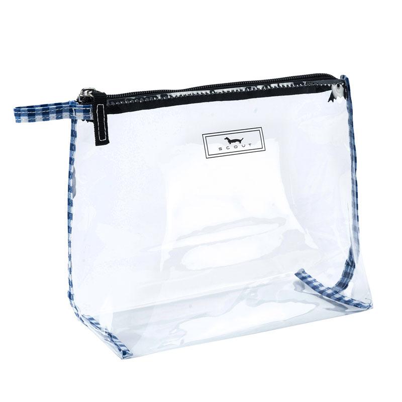 SCOUT Bags Pouch in the Clear Brooklyn Checkham