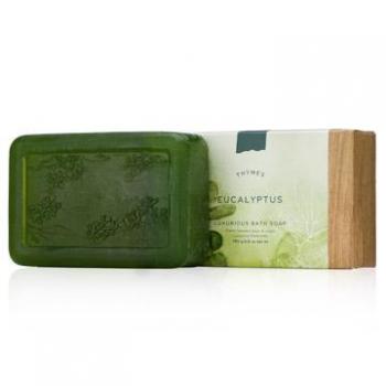 Thymes Glycerine Bar Soap, Eucalyptus, 6.8-Ounce Bar