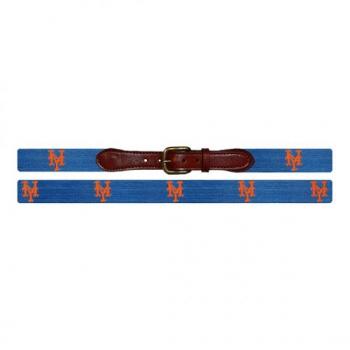 New York Mets Needlepoint Belt