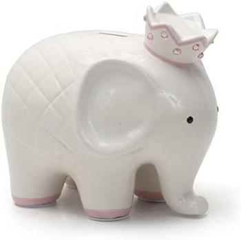 Child to Cherish Coco Elephant Pink Piggy Bank