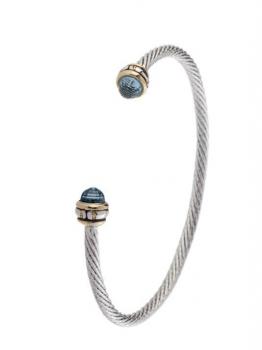 John Medeiros Thin Wire Cuff Bracelet