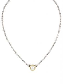 John Medeiros Pérola White Seashell Pearl Necklace
