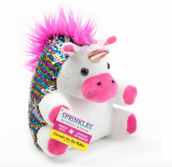 Mini Sequin Pet - Sprinkles The Unicorn