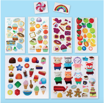 Sensory Sticker Playset - Sweetsville