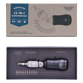 Gentlemen's Hardware 12 in 1 Screwdriver