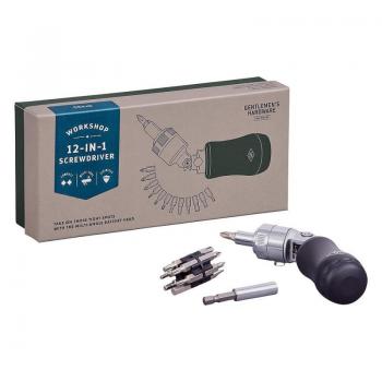 Gentlemen's Hardware 12 in 1 Screwdriver