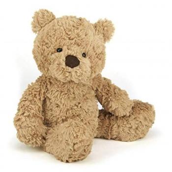 Jellycat Bumbly Bear Stuffed Animal, Small, 12 Inches