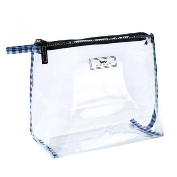 SCOUT Bags Pouch in the Clear Brooklyn Checkham