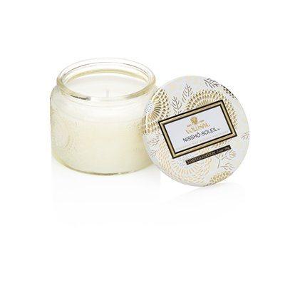 Voluspa Small Glass Jar Candle - Nissho Soleil