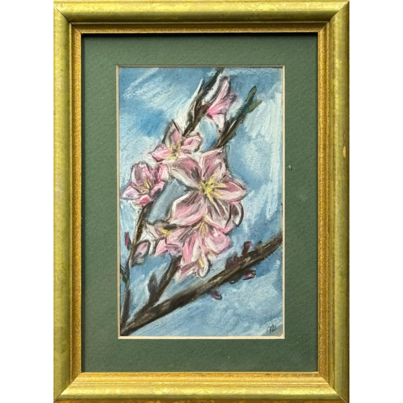 Drawing of Peach Blossoms