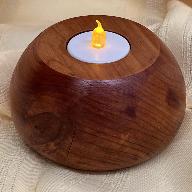 Cedar Tea Light