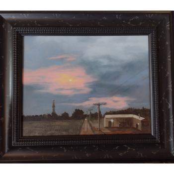 Sunset Over Rural America