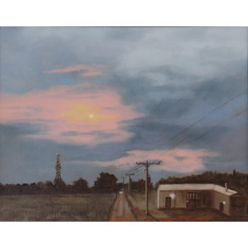 Sunset Over Rural America