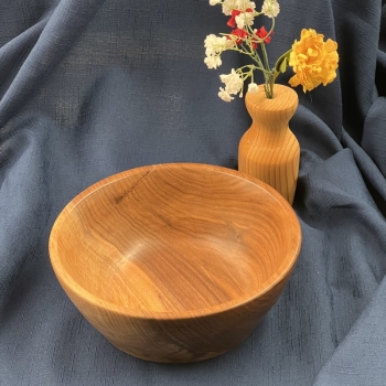 Black Walnut Wood Bowl-  need price