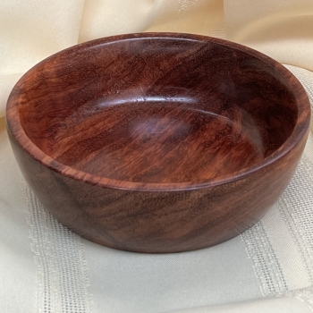 Shapeless African Wood Bowl