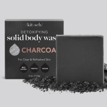Kitsch Charcoal Detoxifying Body Wash Bar