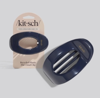 Kitsch Recycled Large Flat Cloud Clip - Blue Orchid