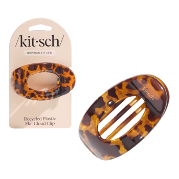Kitsch Tortoise Cloud Flat Claw Clip - Medium