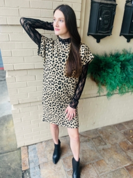 Leopard Tee Dress