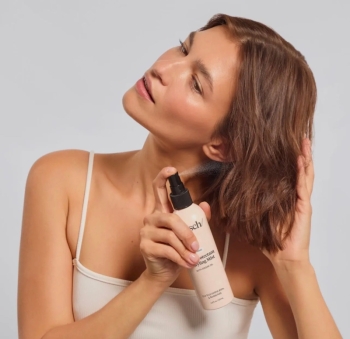 Kitsch Heat Protection Spray for Hair –Shield Strands | Heat Protectant Hair Spray & Styling Mist with Argan Oil, Frizz Control & UV Protection