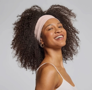 Kitsch Fabric Active Headbands 3pc Set - Rosewood