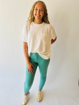 YMI Hyperstretch Skinny Jean - Sea Green