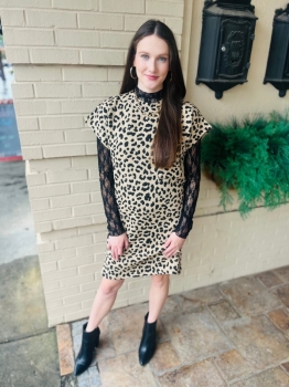 Leopard Tee Dress