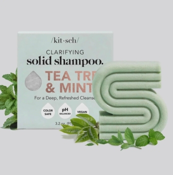Kitsch Tea Tree & Mint Clarifying Solid Shampoo