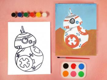 STAR WARS BB8 PAINT SET