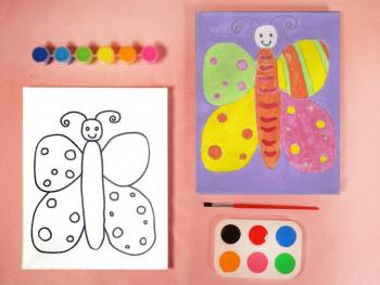 BUTTERFLY PAINT SET