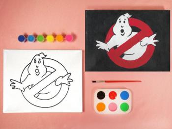 GHOST BUSTERS PAINT SET