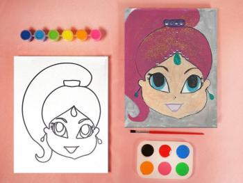 SHIMMER AND SHINE PAINT SET