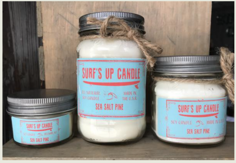 16 oz Sea Salt Pine Candle