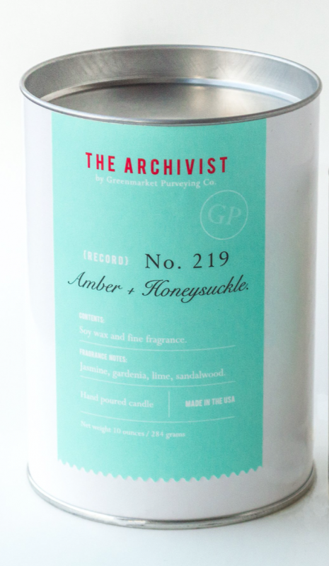 Amber and Honeysuckle Candle