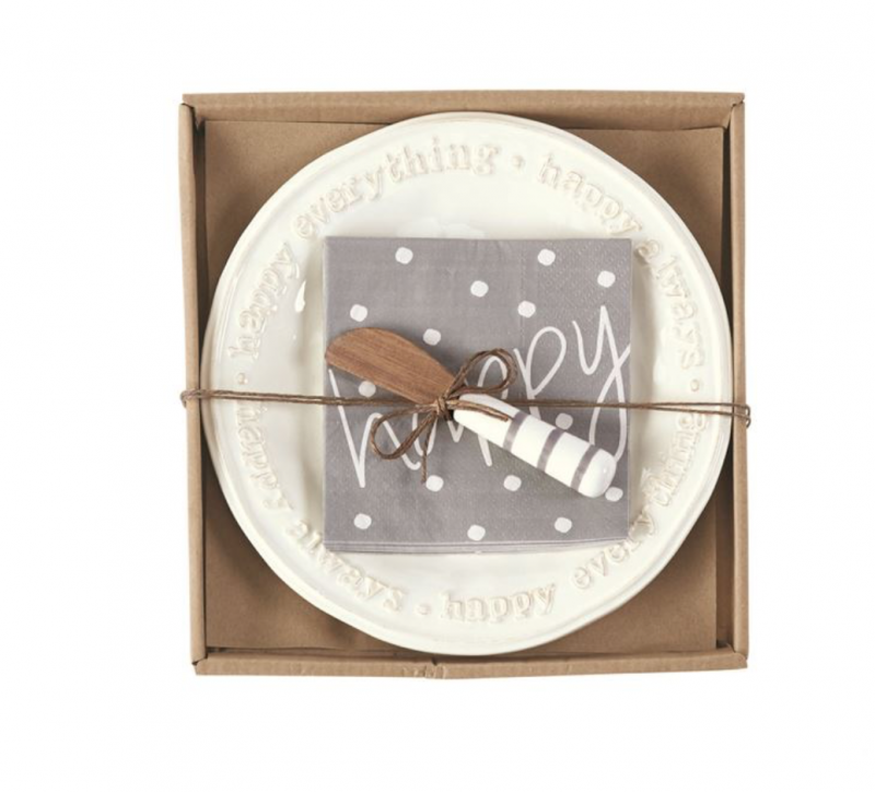 Mud Pie Happy Cheese Set