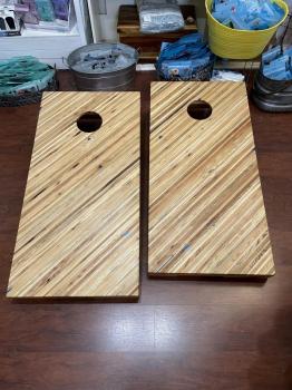 Reclaimed Wood Cornhole Set