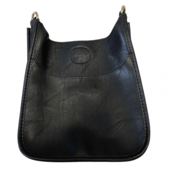 Mini Vegan Leather Messenger Bag