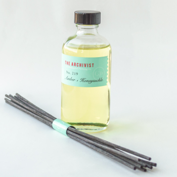 Amber and Honeysuckle Home Reed Diffuser